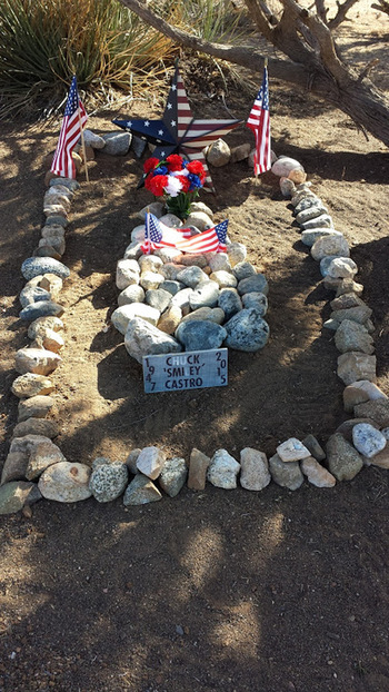 Castro,   Chuck ('Smiley') gravesite