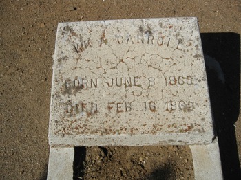 Carroll,   William A. gravesite