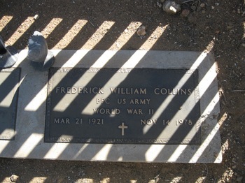 Collins,   Frederick William gravesite