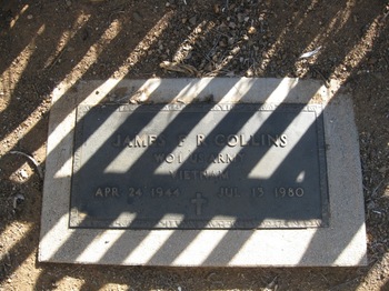 Collins, James Ford Rustand. gravesite