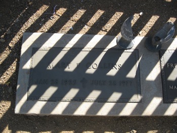 Collins, Mary F. gravesite