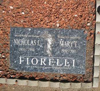 Fiorelli,   Nicholas Joseph gravesite