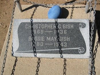 Gish,   Bessie May gravesite