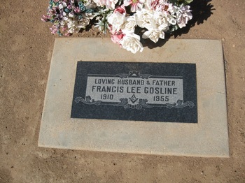 Gosline,   Francis Lee gravesite
