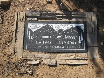 Habeger,   Benjamin ('Roy') gravesite
