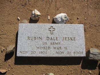 Jeske,   Rubin Dale gravesite