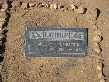 Lathrop,   Carolyn Genevieve gravesite