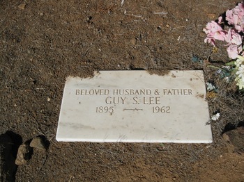 Lee,   Guy Stocks gravesite