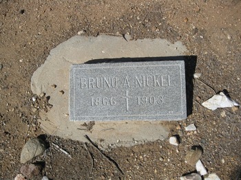 Nickel, Adolf Bruno gravesite