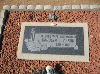 Olson, Carolyn Louise gravesite
