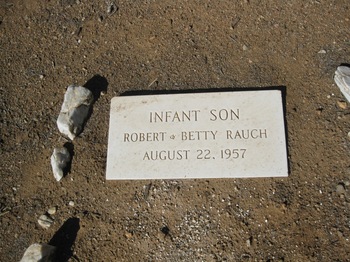 Rauch, Infant Son gravesite