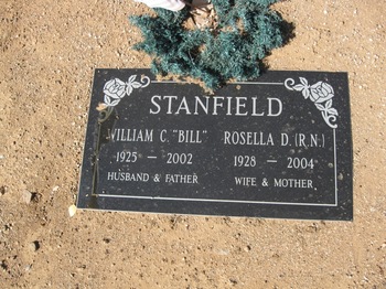 Stanfield,   Rosella Frances gravesite