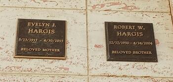 Hargis,   Robert Walker gravesite