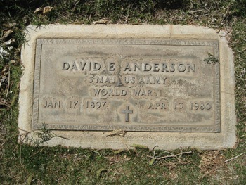Anderson, David Emanuel gravesite