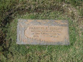 Bergan,   Francis Roy gravesite
