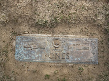 Bones,   George Raymond gravesite