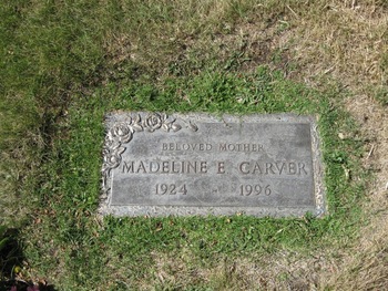 Carver,   Madeline Elizabeth gravesite