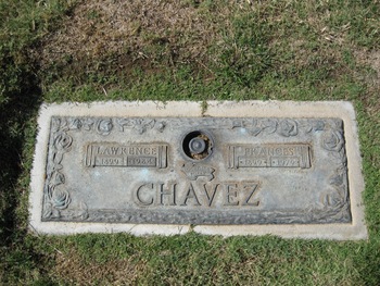 Chavez,   Lawrence gravesite