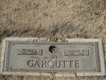 Garoutte,   Floyd Elmer gravesite