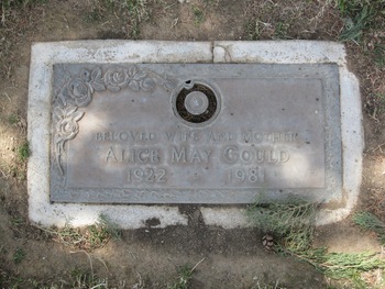 Gould, Alice May gravesite