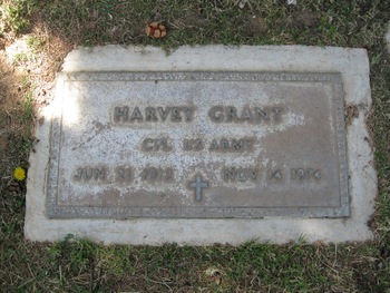 Grant,   Harvey gravesite