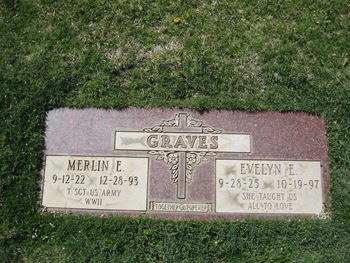 Graves,   Evelyn Elinor gravesite