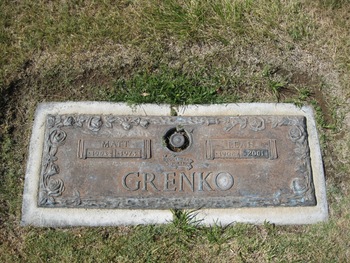 Grenko,   Leah gravesite