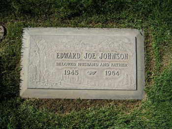 Johnson, Edward Joe ('Eddie') gravesite