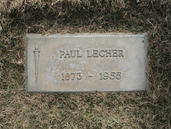 Lecher, Paul gravesite
