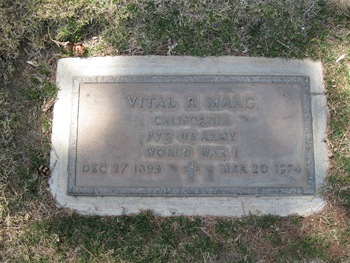 Maag, Vital Reche gravesite