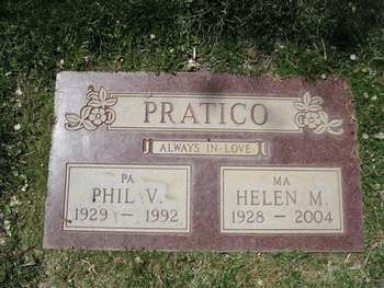 Pratico, Helen M. gravesite