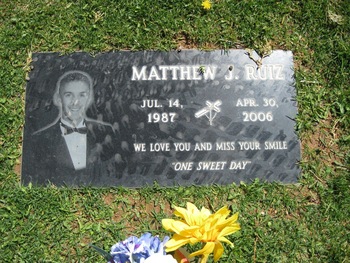 Ruiz,   Matthew Jeffrey gravesite