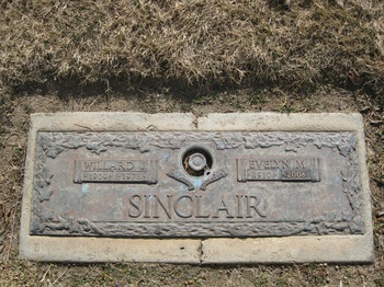 Sinclair, Willard John gravesite