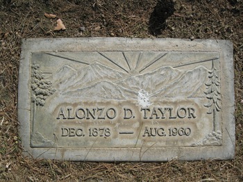 Taylor, Alonzo D. gravesite