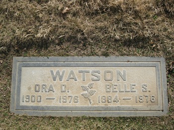 Watson,   Ora Dale gravesite