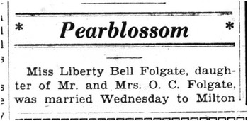 Wolf,   Liberty Bell document