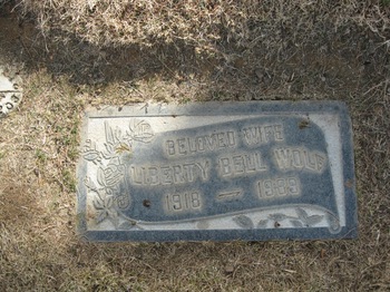 Wolf,   Liberty Bell gravesite