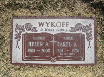 Wykoff,   Farel Allen gravesite