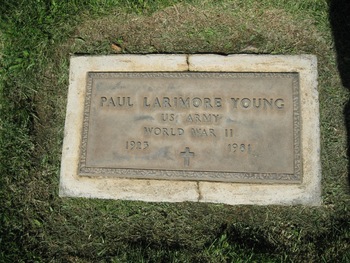 Young, Paul Larimore gravesite