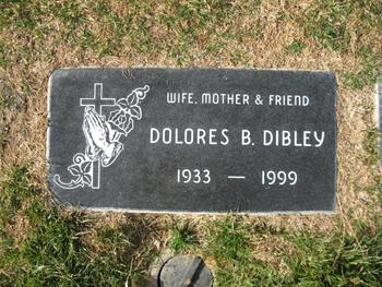 Dibley,   Dolores B. gravesite