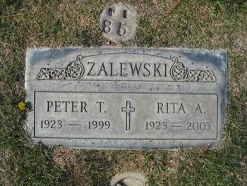 Zalewski,   Rita A. gravesite
