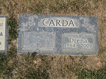 Carda,   Drena L. gravesite