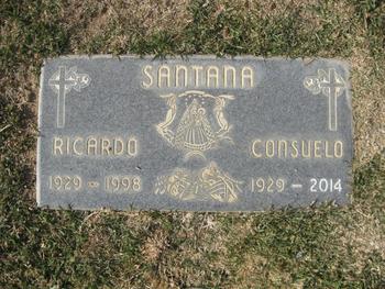 Santana,   Consuelo gravesite