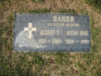 Baker,   Albert T. gravesite