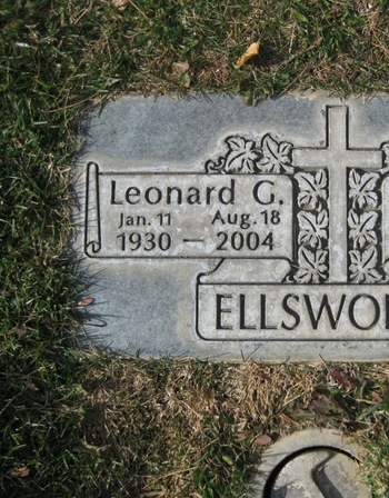 Ellsworth,   Leonard G. gravesite