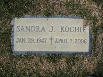 Kochie,   Sandra J. gravesite