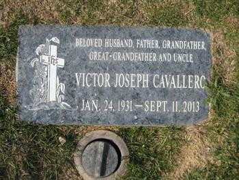 Cavallerc,   Victor Joseph gravesite