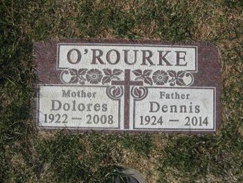 O'Rourke,   Dolores gravesite