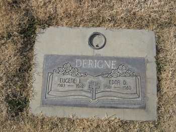 Derigne,   Edna Marie gravesite