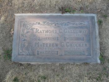 Galloway,   Raymond C. gravesite